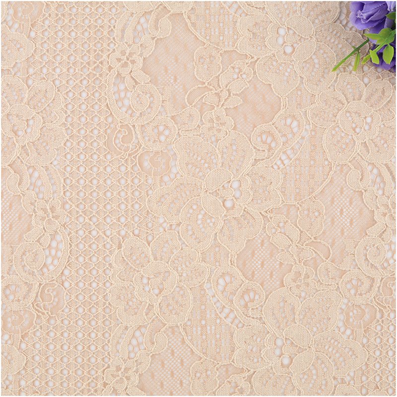 Lace Fabric Embroidered Fabric Dress Nylon for Women's Wear Wholesale 4